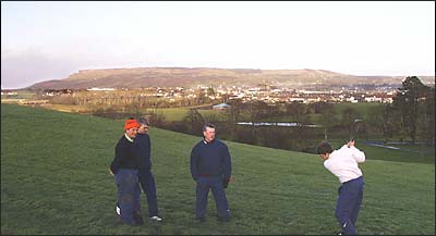 Golfers at Radisson Limavady